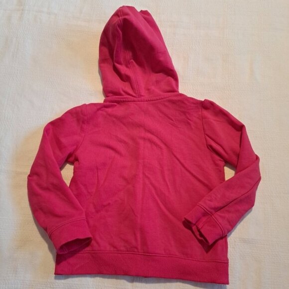 Gymboree girls size 4T pink Winter Wonderland zip up sweatshirt, gingerbread - Picture 3 of 4